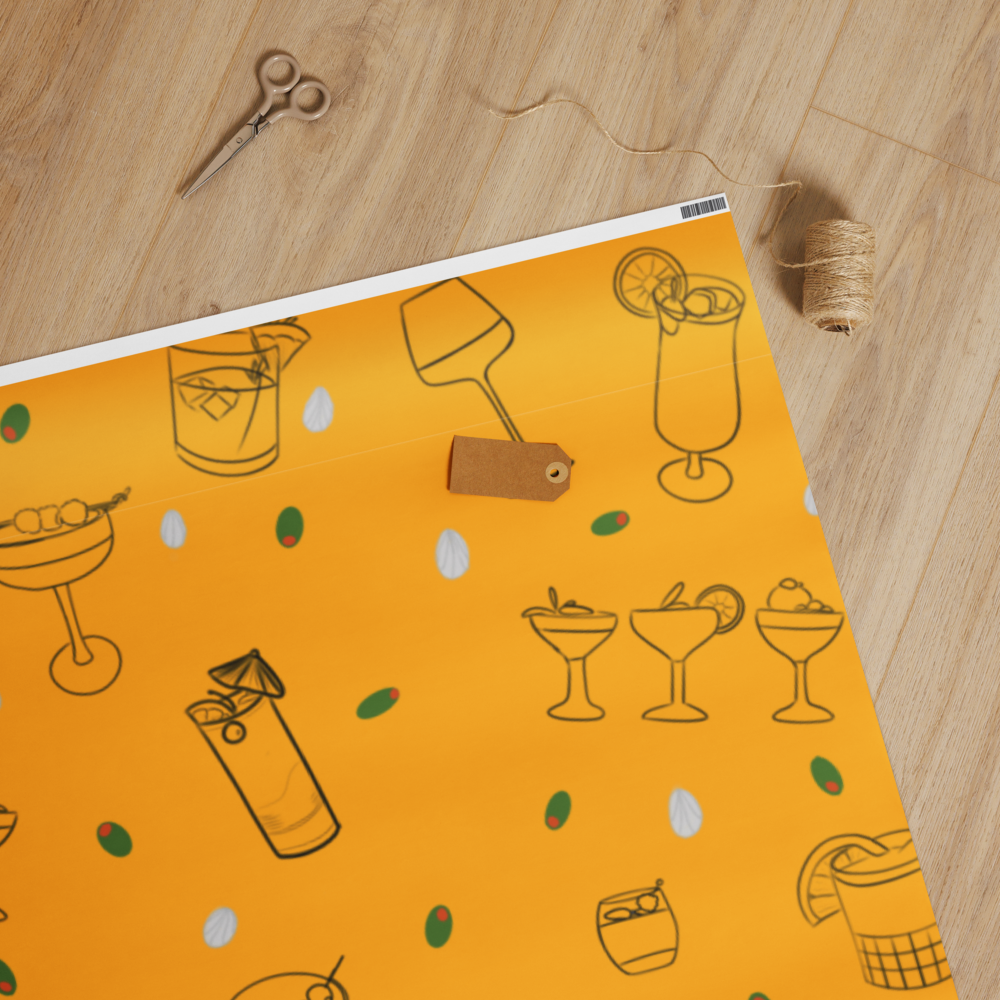 Cocktail Gift Wrap