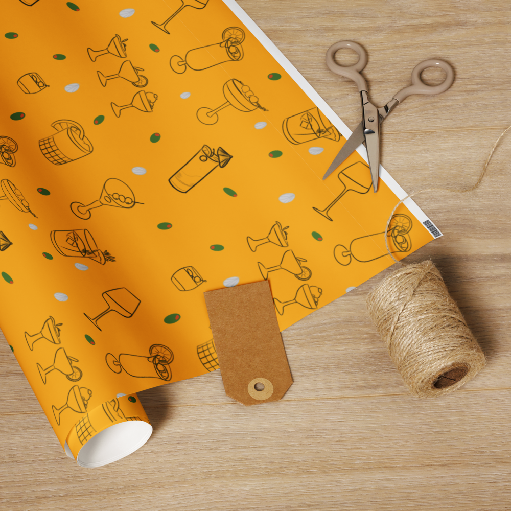 Cocktail Gift Wrap