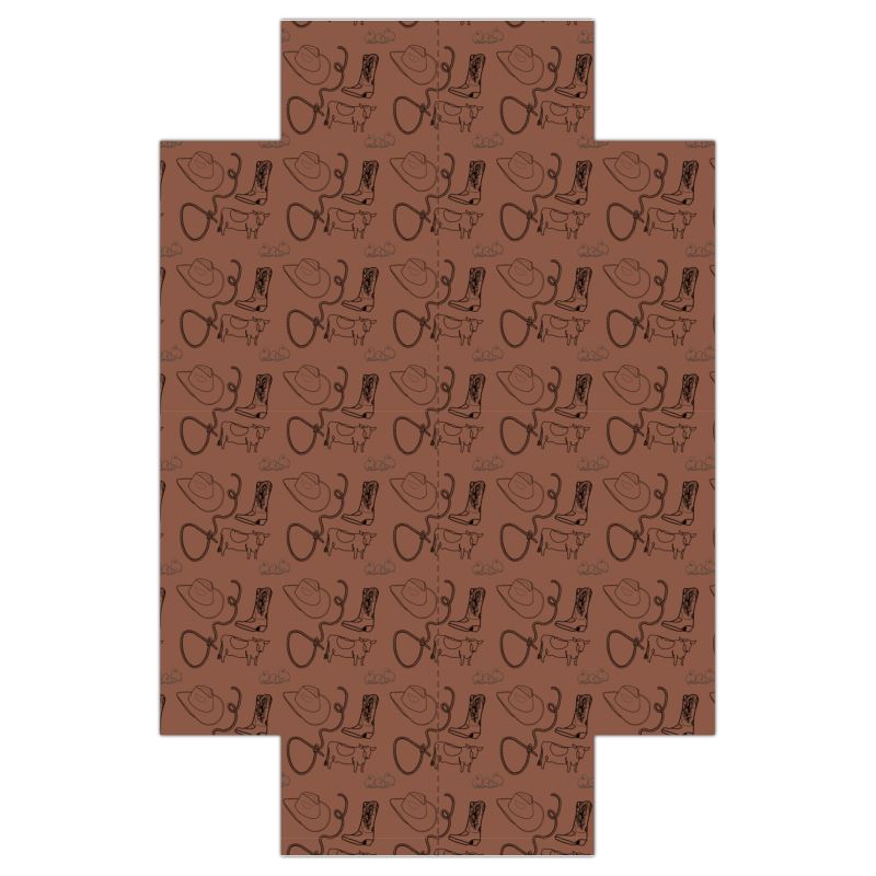 Brown Cowpoke Fitted Sheets