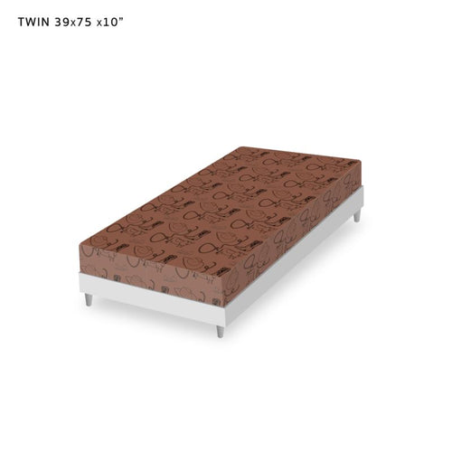 Brown Cowpoke Fitted Sheets