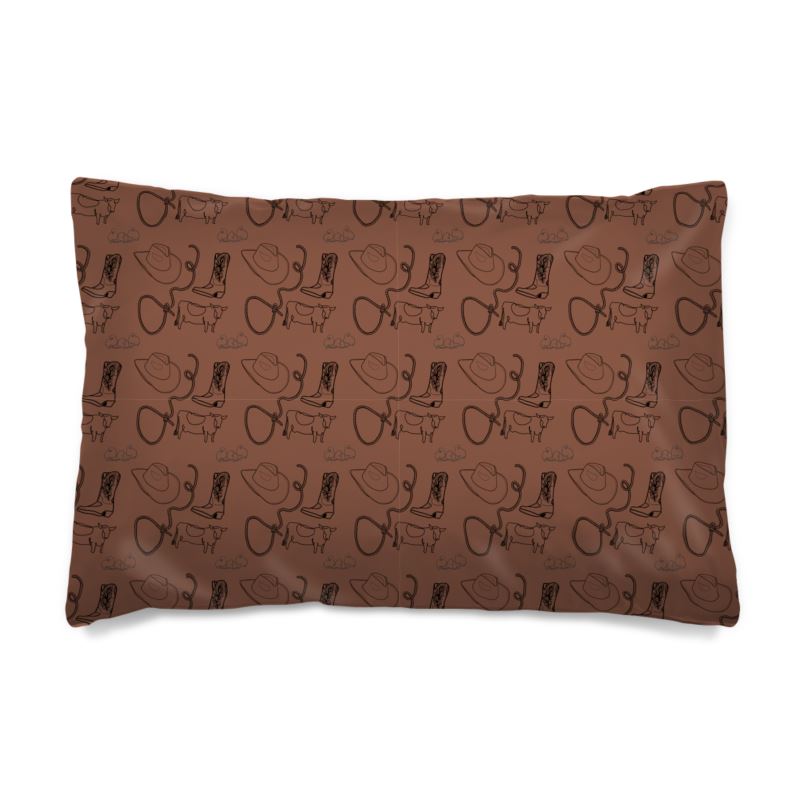 Brown Cowpoke Fitted Sheets