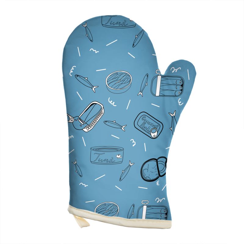 Tinned Fish Oven Mitt