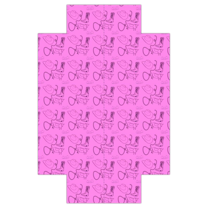 Pink Cowpoke Fitted Sheet