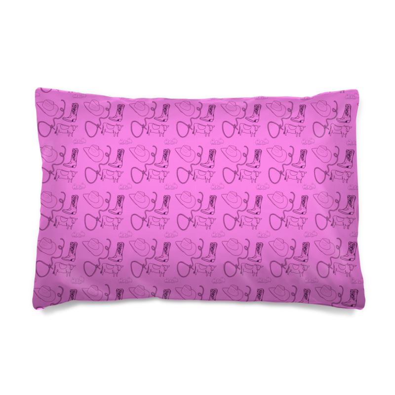 Pink Cowpoke Fitted Sheet