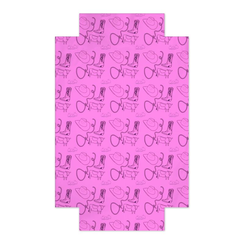 Pink Cowpoke Fitted Sheet Set