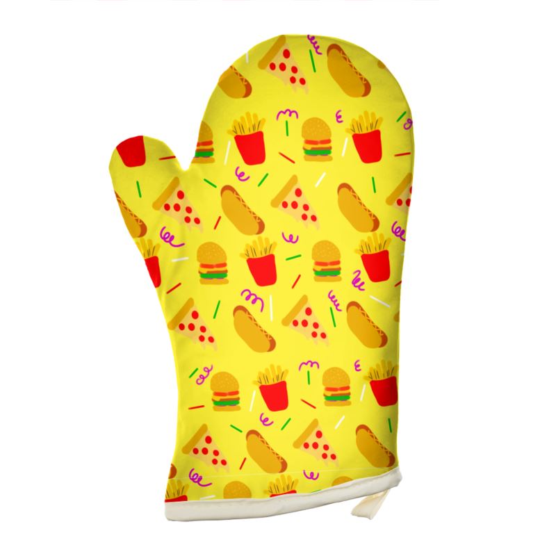 Fast Food Oven Mitt