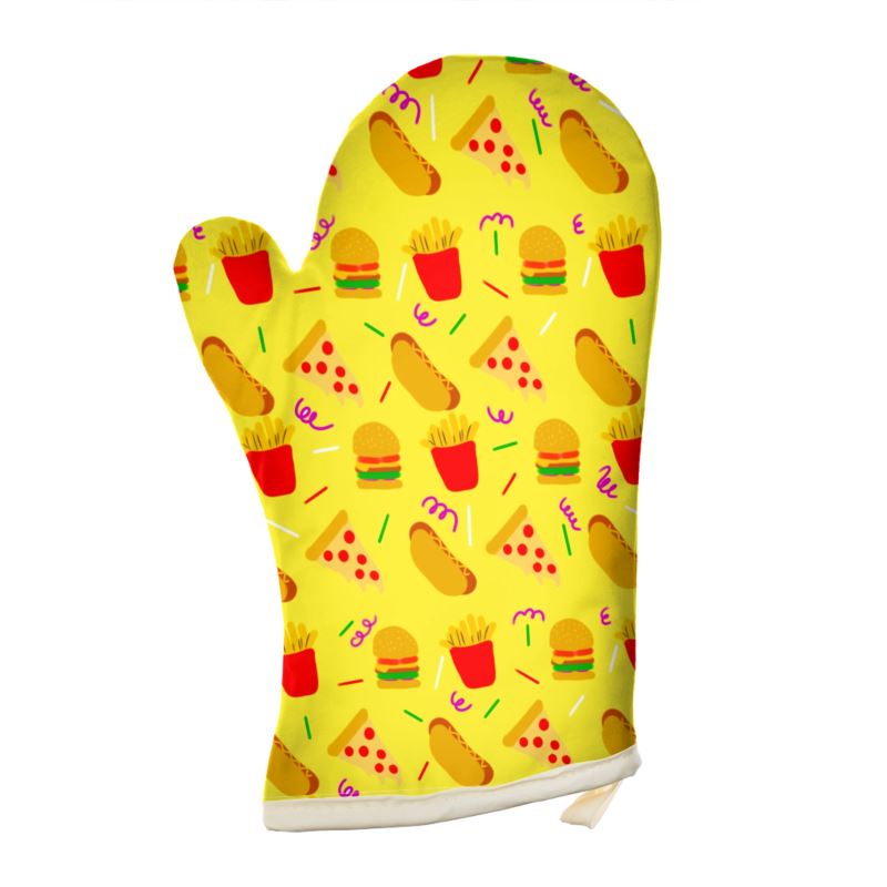 Fast Food Oven Mitt