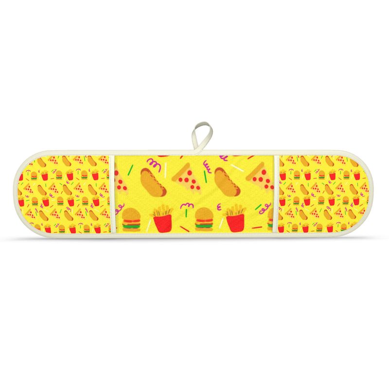 Fast Food Double Oven Mitt