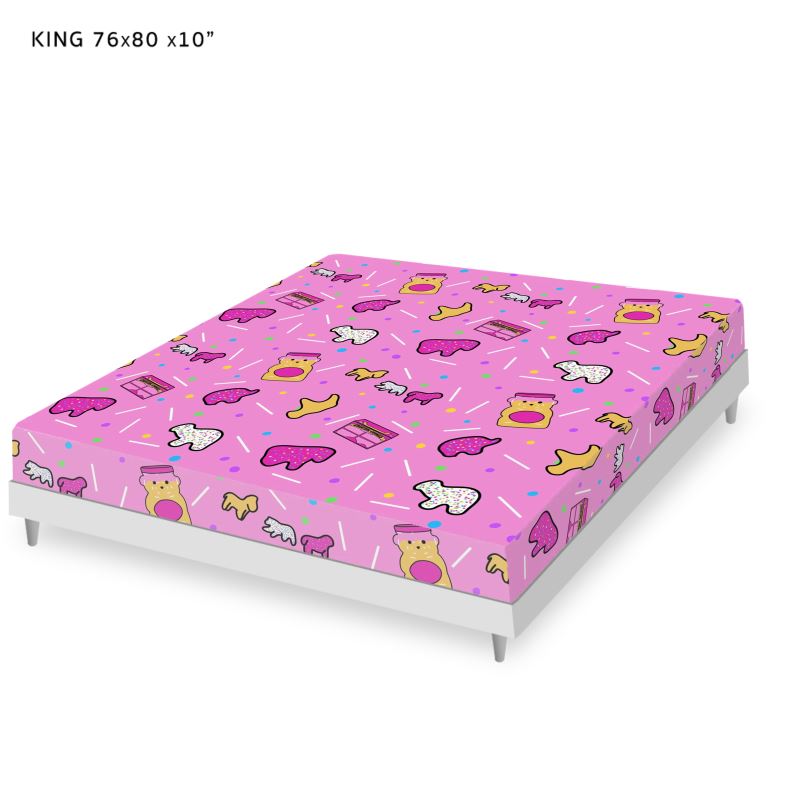 Creature Cookie Fitted Sheets