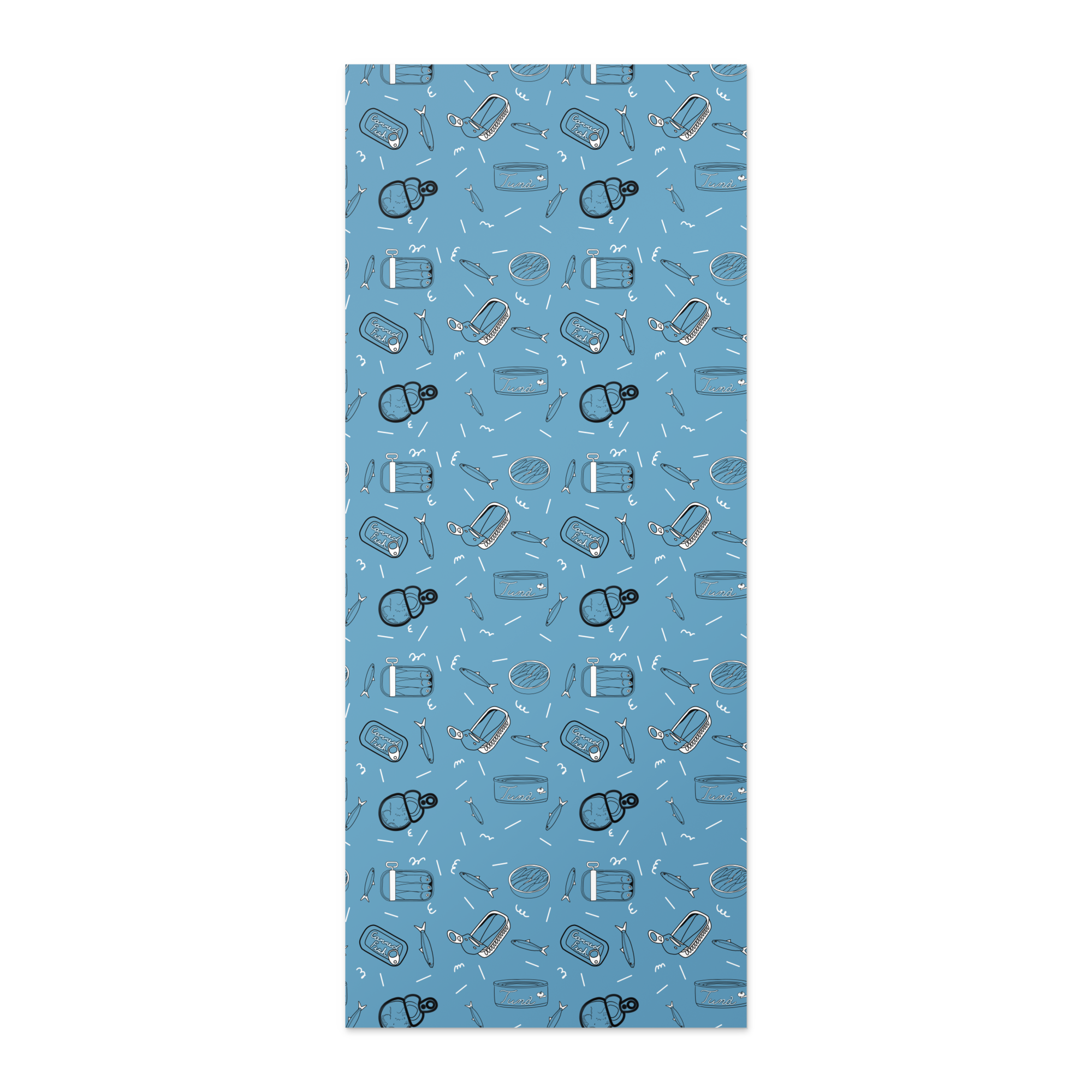 Tinned Fish Gift Wrapping Paper