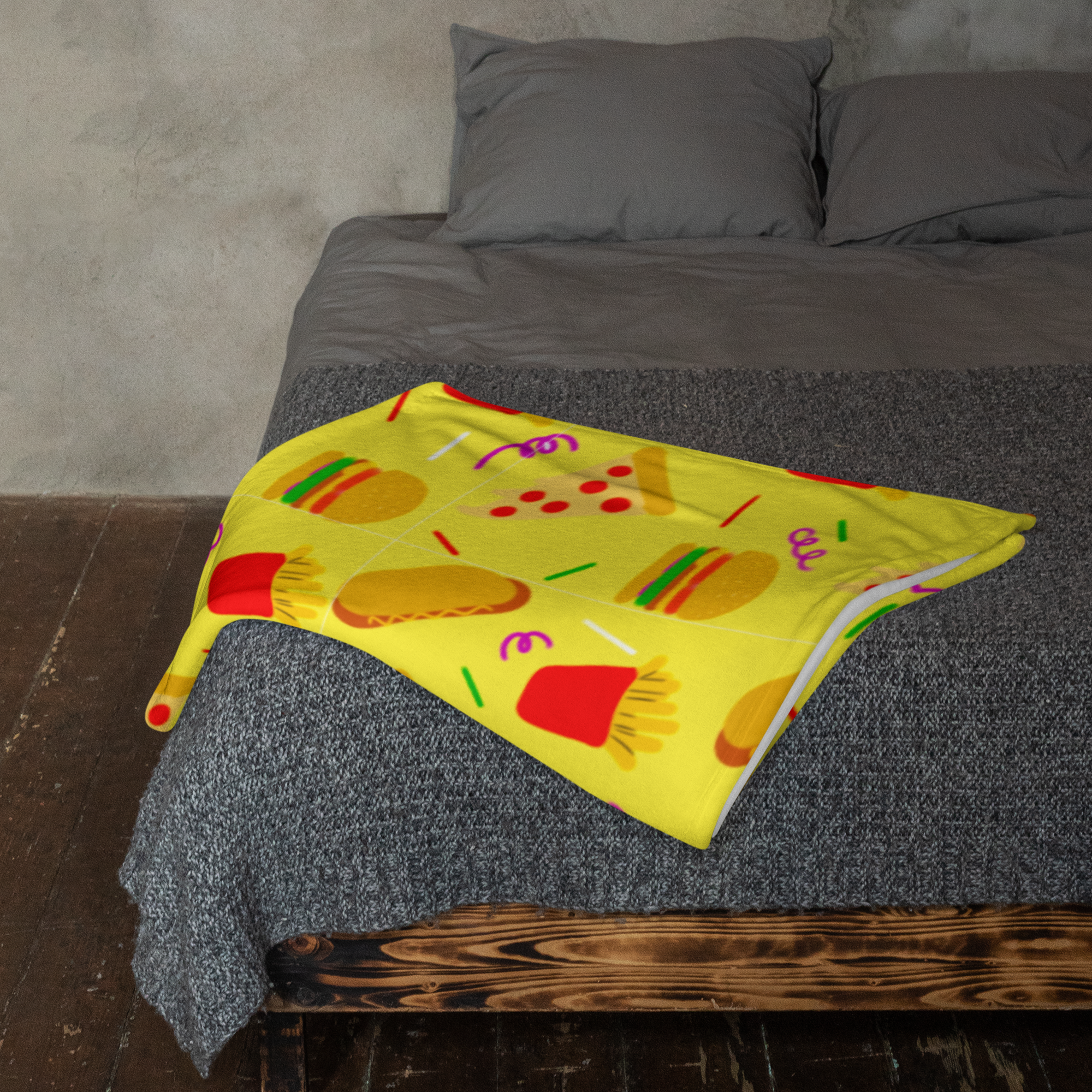 Fast Food Throw Blanket