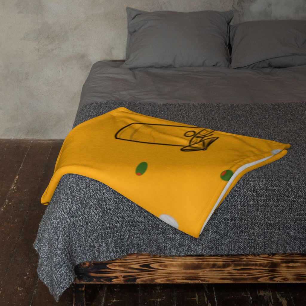 Cocktail Throw Blanket