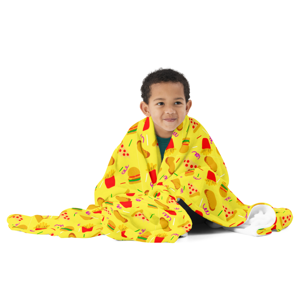 Fast Food Throw Blanket