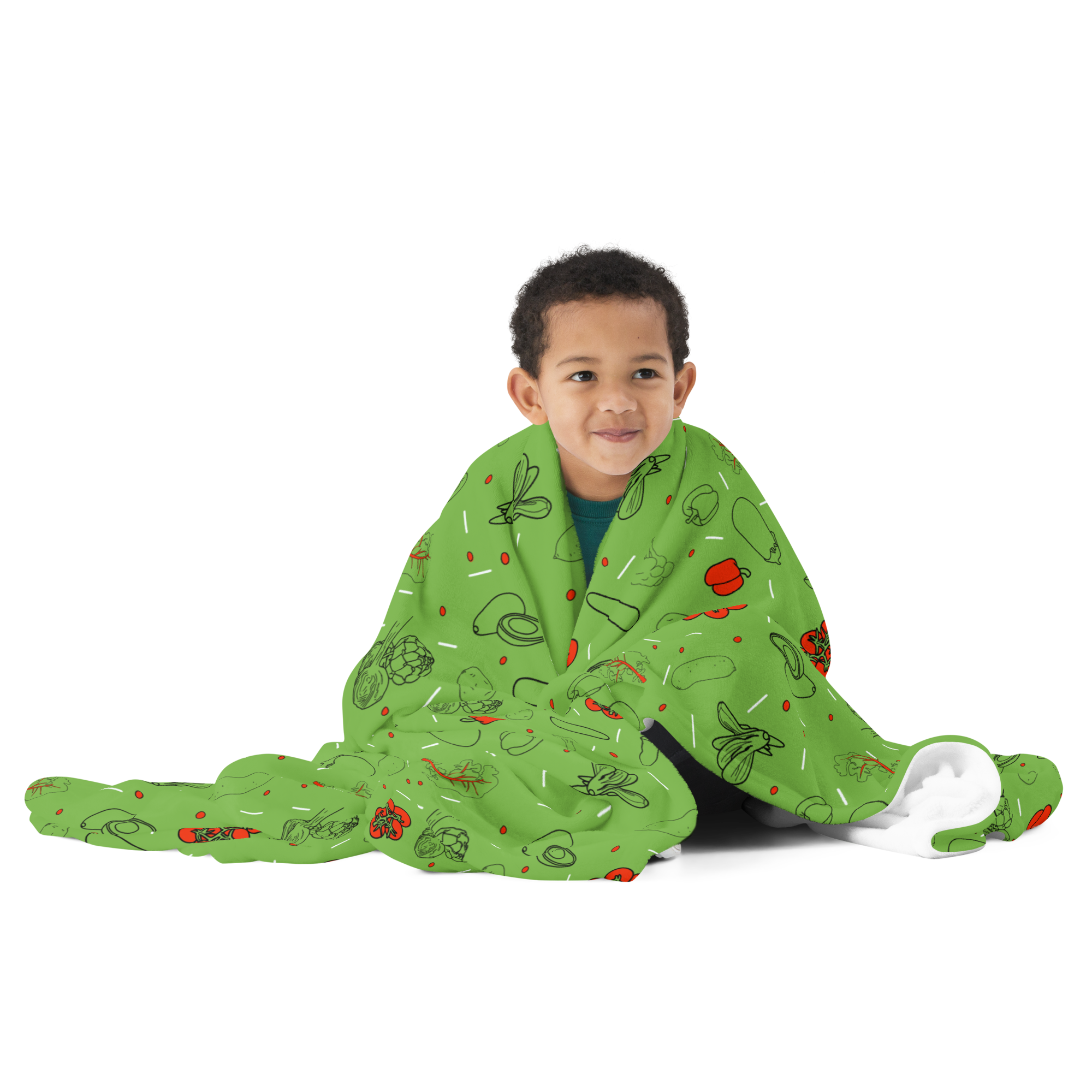 Veggie Throw Blanket