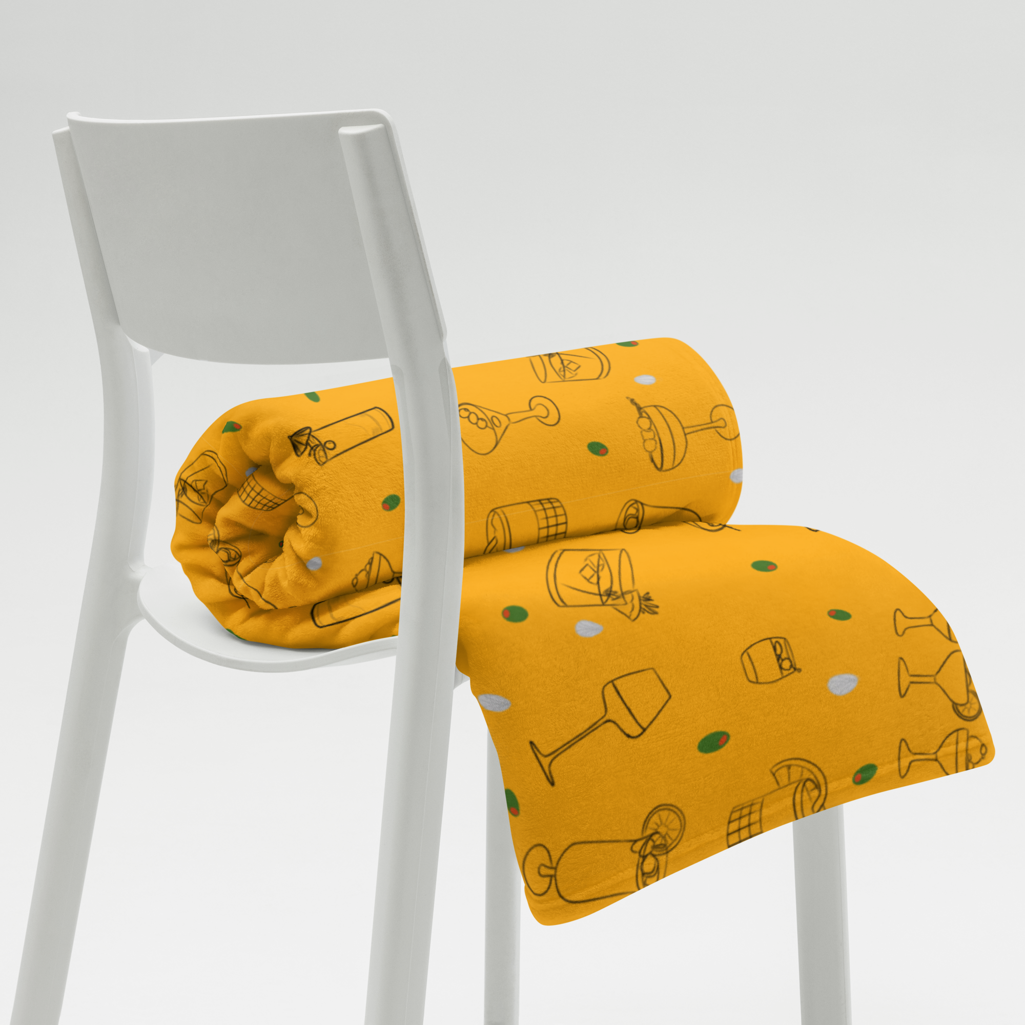 Cocktail Throw Blanket