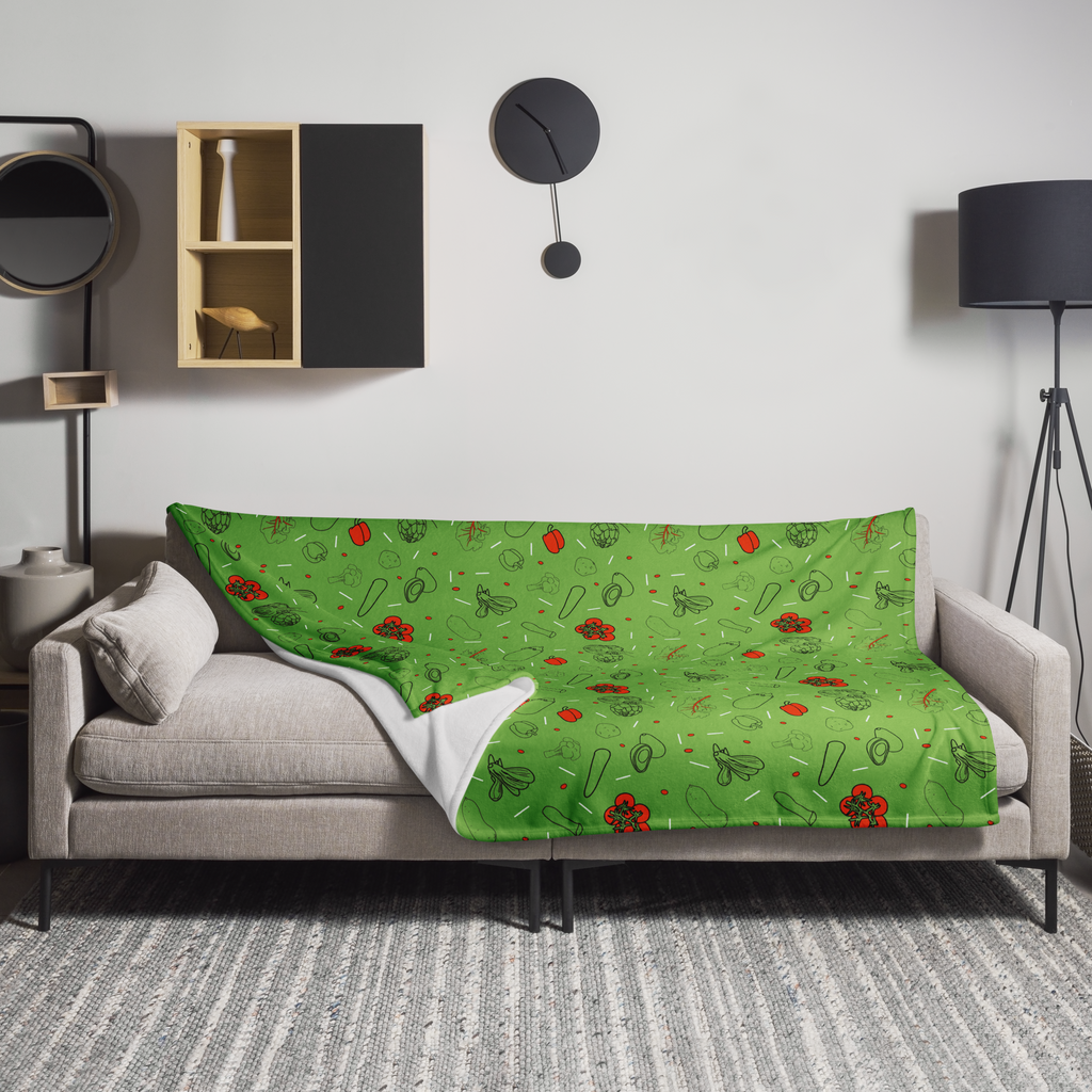 Veggie Throw Blanket